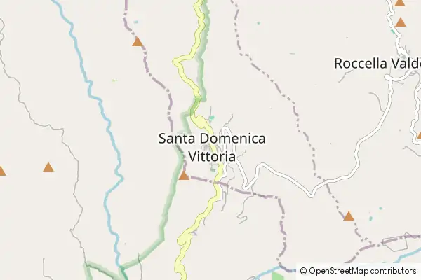 Mapa Santa Domenica Vittoria