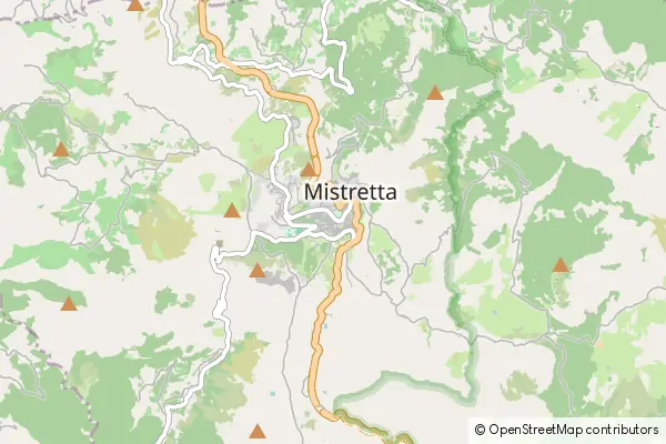 Mapa Mistretta