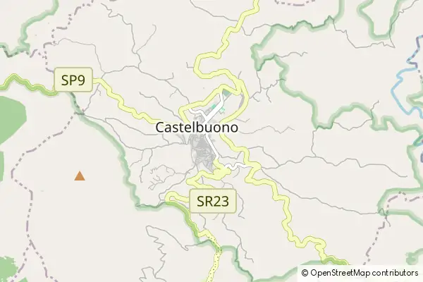 Mapa Castelbuono