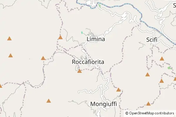 Mapa Roccafiorita