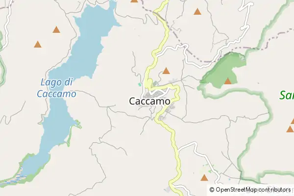 Mapa Caccamo