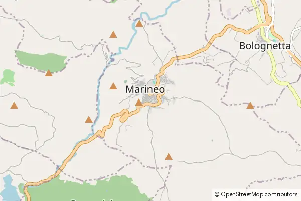 Mapa Marineo