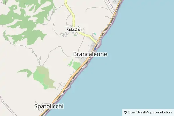 Mapa Brancaleone