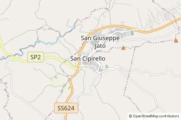 Mapa San Cipirello