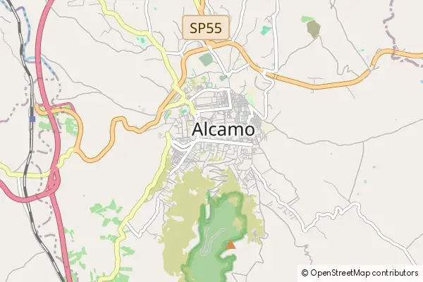 Mapa Alcamo