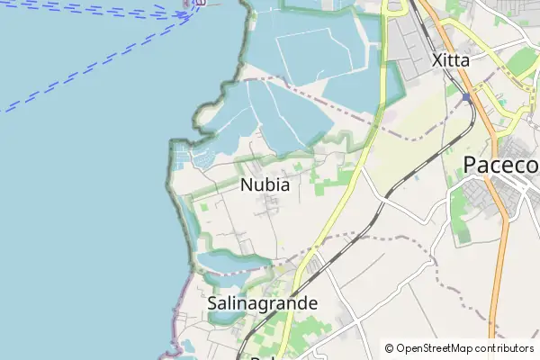 Mapa Nubia