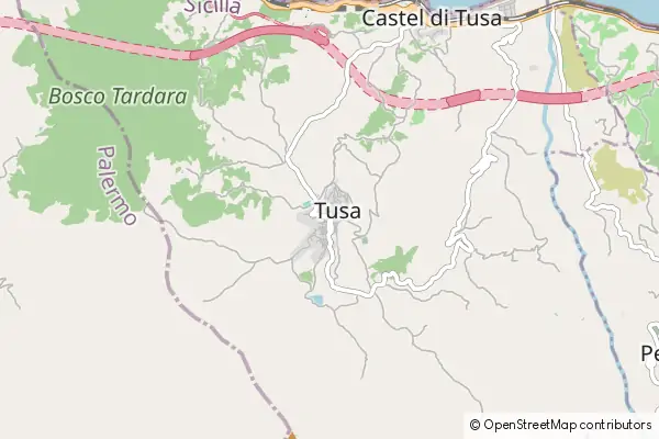 Mapa Tusa