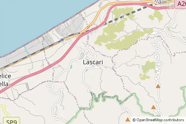 Mapa Lascari