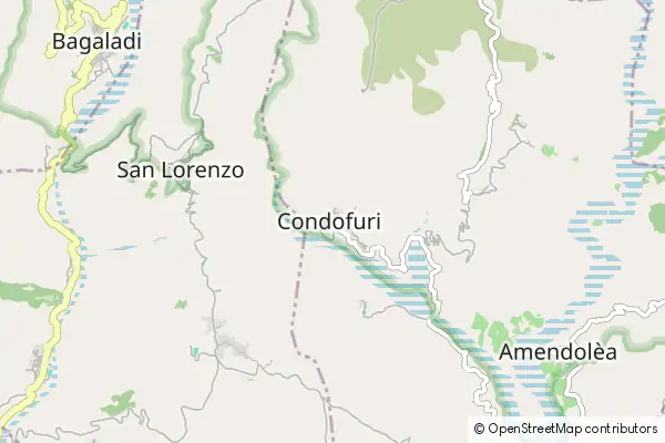 Mapa Condofuri