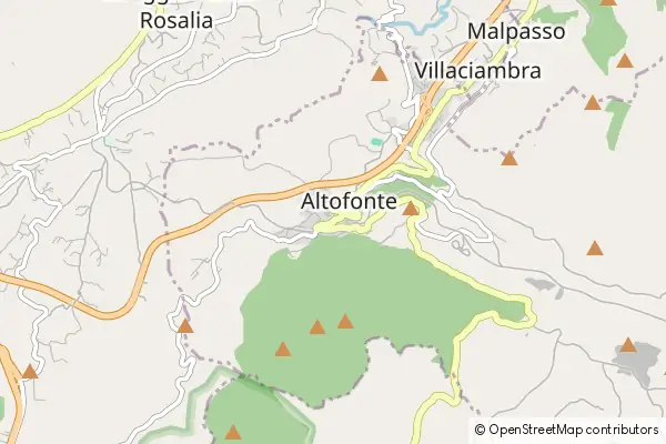 Mapa Altofonte