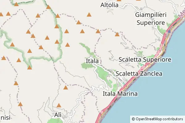 Mapa Itala