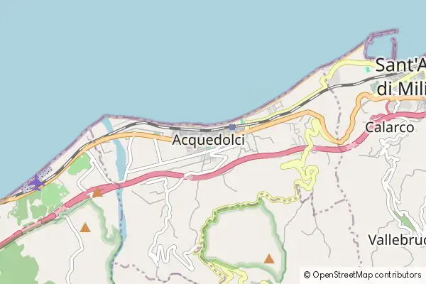 Mapa Acquedolci