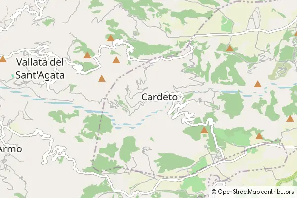 Mapa Cardeto