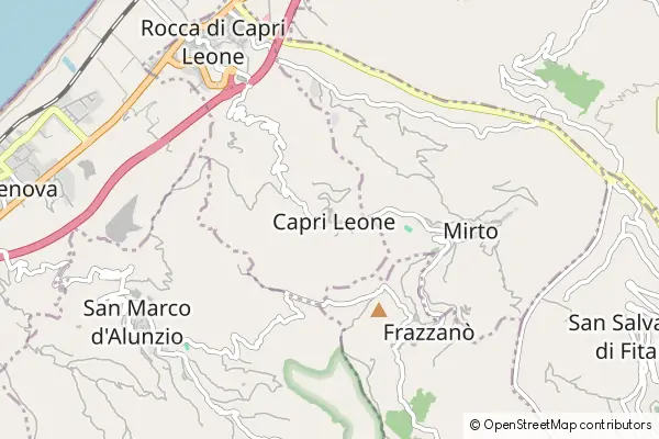 Mapa Capri Leone