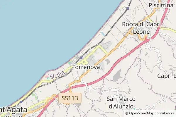 Mapa Torrenova