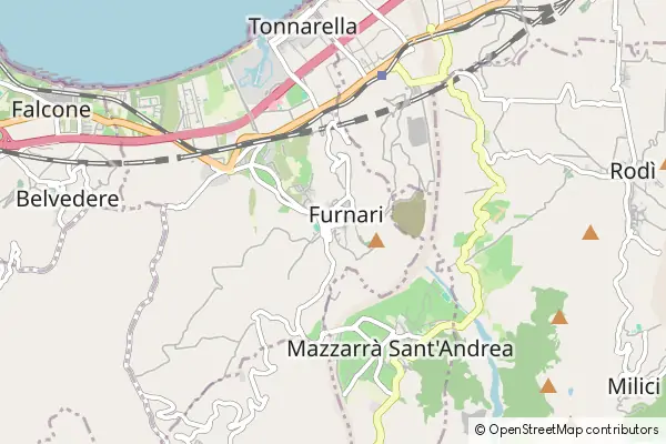 Mapa Furnari