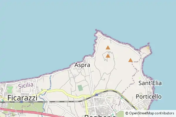 Mapa Aspra