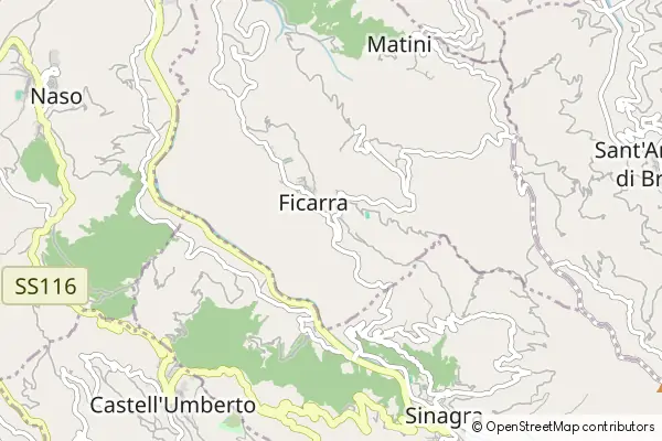 Mapa Ficarra