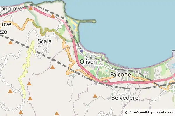 Mapa Oliveri