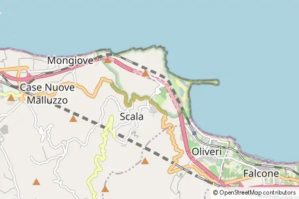 Mapa Tindari