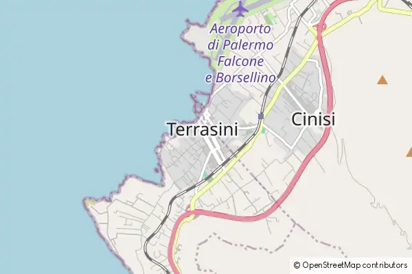 Mapa Terrasini