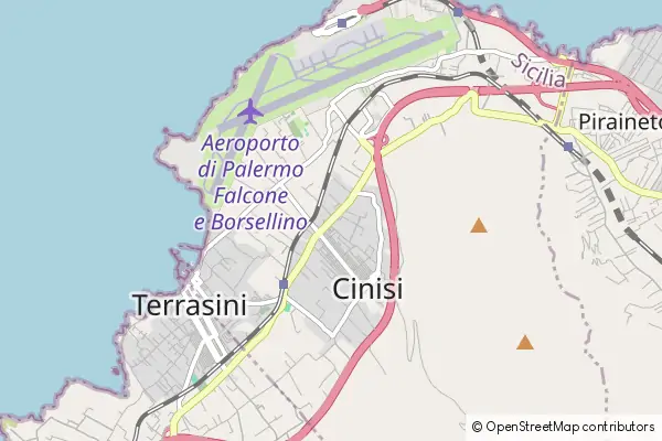 Mapa Cinisi