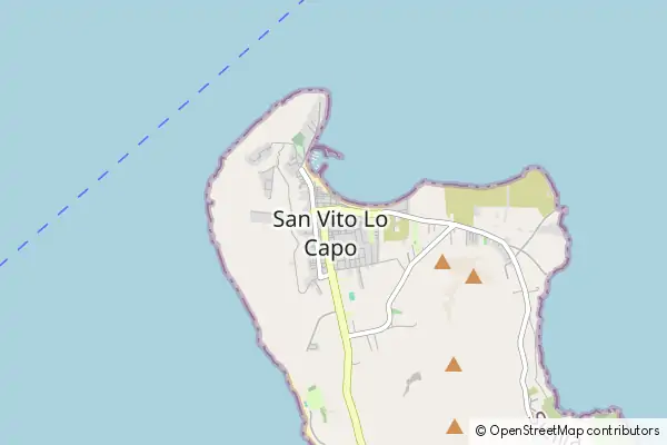 Mapa San Vito Lo Capo