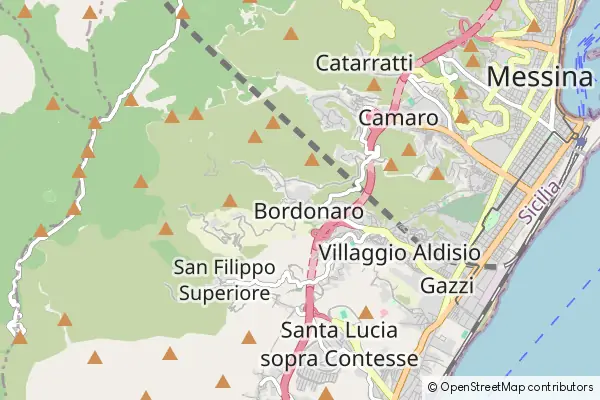 Mapa Rometta