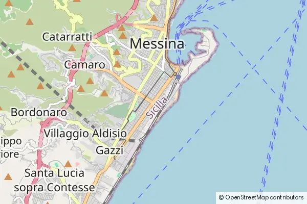 Mapa Mongiuffi Melia