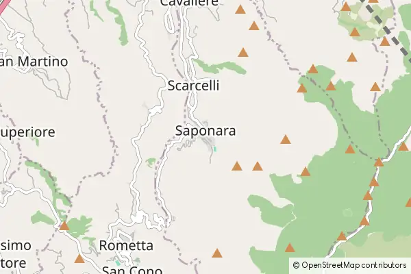 Mapa Saponara