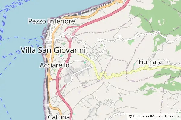 Mapa Campo Calabro