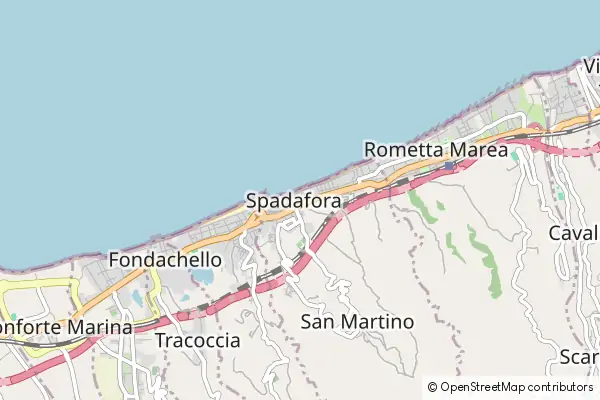 Mapa Spadafora