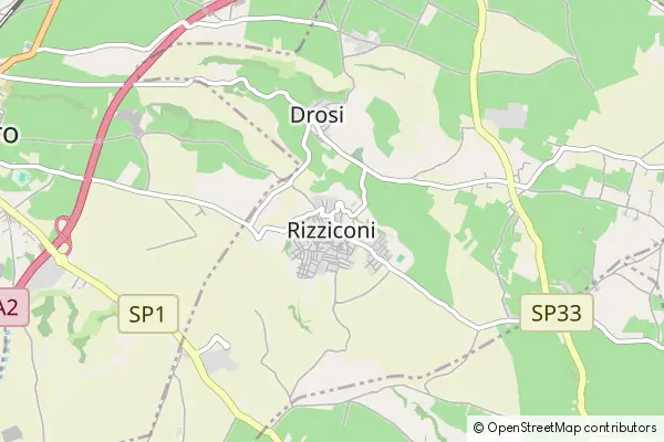 Mapa Rizziconi