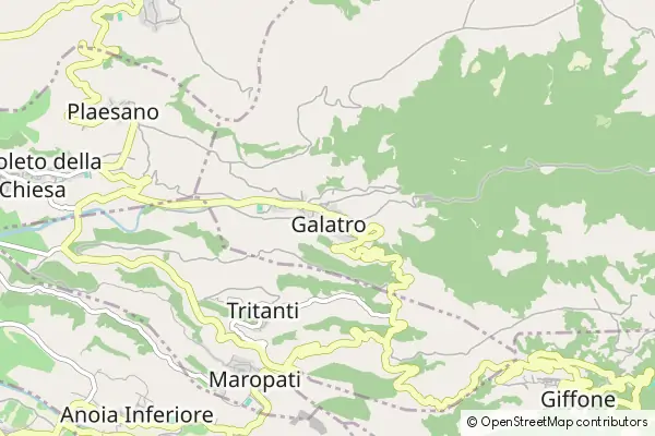 Mapa Galatro