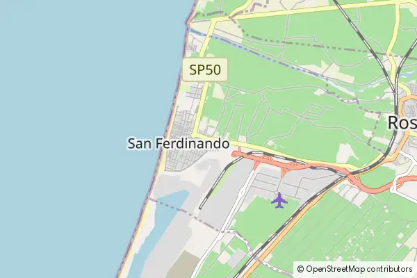 Mapa San Ferdinando