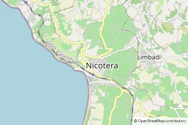 Mapa Nicotera