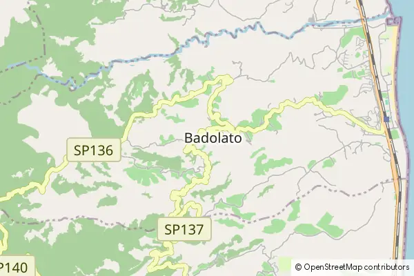 Mapa Badolato