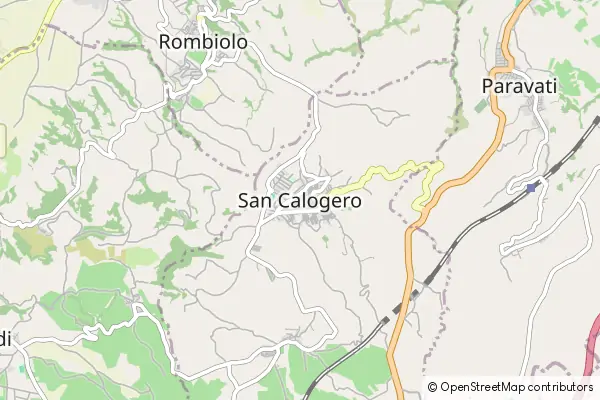 Mapa San Calogero