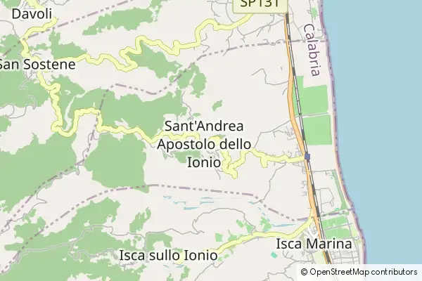 Mapa Sant'Andrea Apostolo dello Ionio