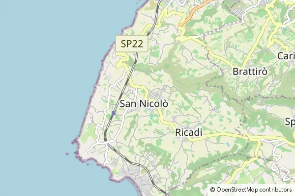 Mapa San Nicolò