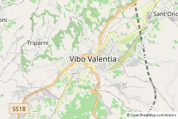 Mapa Vibo Valentia