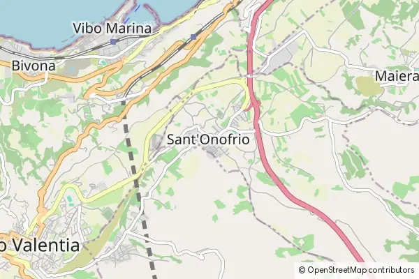 Mapa Sant'Onofrio