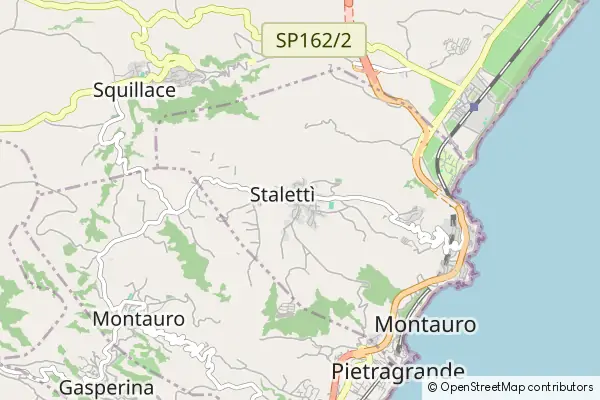 Mapa Stalettì