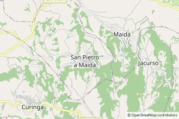 Mapa San Pietro a Maida