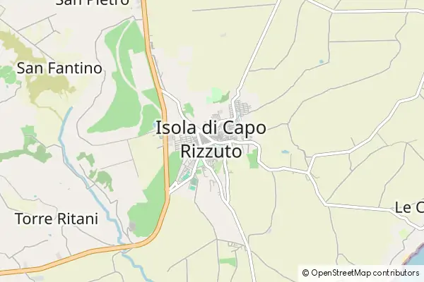 Mapa Isola di Capo Rizzuto