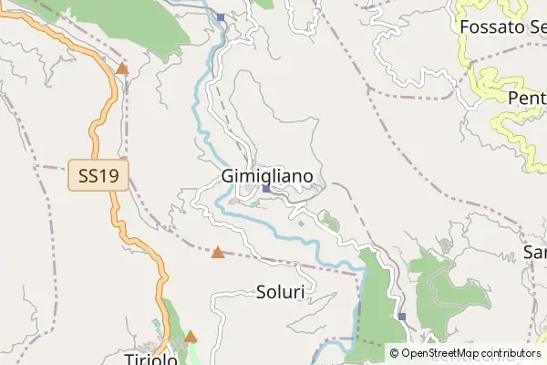 Mapa Gimigliano