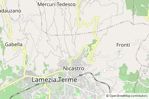 Mapa Lamezia Terme