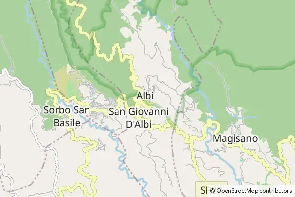 Mapa Albi