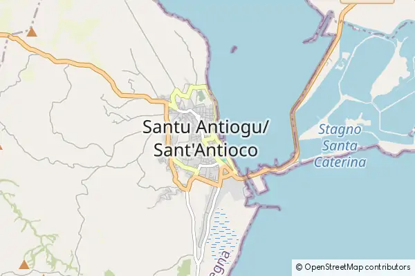 Mapa Sant'Antioco