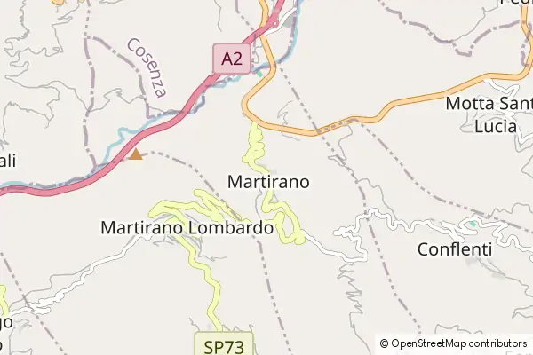 Mapa Martirano